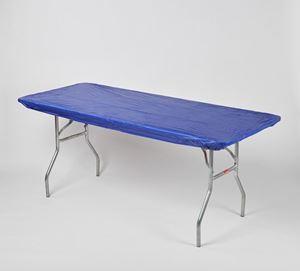 Fitted Table Cover Blue (Reusable) Fitted Table Cover Blue (Reusable)