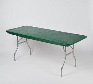 Fitted Table Cover Dark Green (Reusable) Fitted Table Cover Dark Green (Reusable)
