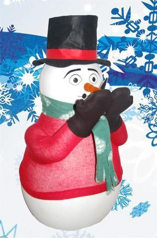 The Christmas Snowman (blows fake snow) The Christmas Snowman (blows fake snow)